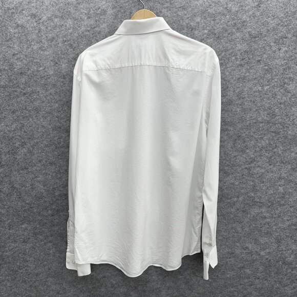 Calvin Klein Men's Active Performance Dress Shirt White 16-16.5 36/37, Size L - Picture 3 of 12